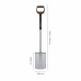 Права телескопична лопата Fiskars Xact™