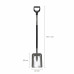 Загребваща лопата Fiskars Ergonomic™ 132 cm