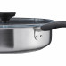 Тиган за сотиране Fiskars Functional Form с незалепващо керамично покритие и капак, 26cm