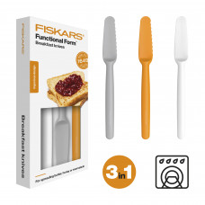 Комплект 3 бр. ножове за закуска Fiskars Functional Form 