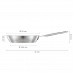 Тиган за пържене All Steel Pure 24 cm