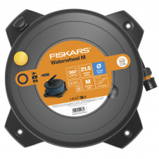 Комплект градински маркуч с макара Fiskars Solid™ (M) 1/2 20m