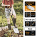 Заострена лопата Fiskars Xact™ (L) 120 cm