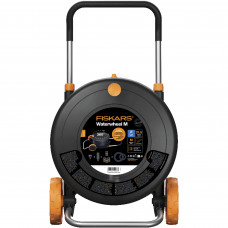 Комплект градински маркуч с макара Fiskars Comfort™ (M) 1/2 20m