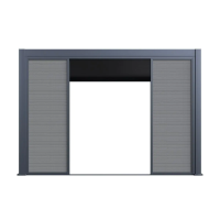 Плъзгащ се текстилен панел за пергола ROSSIMA L=3.0 m