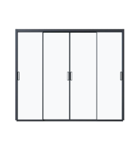 Плъзгаща се стъклена врата за пергола ROSSIMA L=3.0 m
