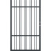 Еднокрила оградна врата модел Alabama H=1.50m L=0.90m