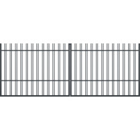 Двукрила оградна врата модел Alabama H=1.50m L=4 00m 