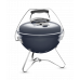 Преносимо барбекю на въглища Weber® Smokey Joe Premium SLATE BLUE 37cm