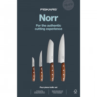 Комплект 4 бр. кухненски ножове Fiskars Norr