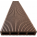 WPC универсална дъска за огради, фасади и декинг Сечение 120x20mm Дължина 2.00m Цвят Тик