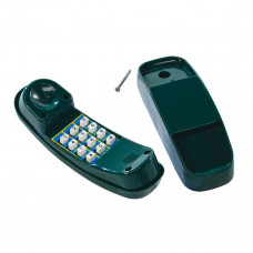 Детски телефон за игра, цвят зелен