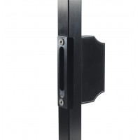 Насрещник "Counter box" за декоративна брава с профил 40mm Цвят Черен (RAL 9005) 