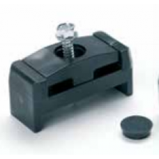 Комплект фиксатор за стълб 60/40 mm + самонарезен болт 