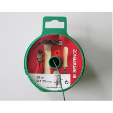 Тел на шпула 50m Ф1.25mm - PVC покритие