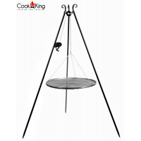 Тринога за огнище H 180cm W 60cm + ролка