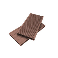 WPC декинг ROSSIMA ForestFeel 140x23 mm, L=2.0 m, двулицев, цвят тик