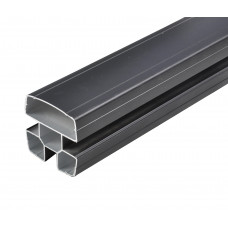 Алуминиев стълб с капачка 90х90mm H= 1.60m