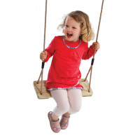 Люлка от импрегнирана борова дървесина + въжета от полипропилен