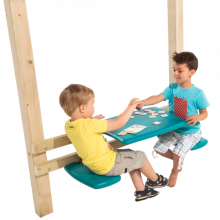 Детска маса със седалки KBT Picnic, цвят син