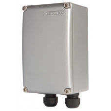 Алуминиева кутия за външен монтаж на трансформатор в сив цвят