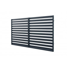 Двукрила оградна врата + панти Szafir 1.50x3.50m