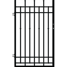 Лява еднокрила оградна врата Brema 1.50x0.90m