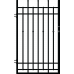 Лява еднокрила оградна врата Brema 1.50x0.90m
