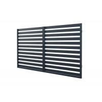 Двукрила оградна врата SZAFIR H=1.50x3.00m