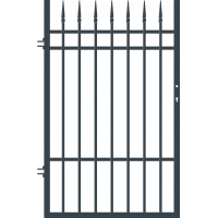 Лява еднокрила оградна врата Portland 1.60х1.0m