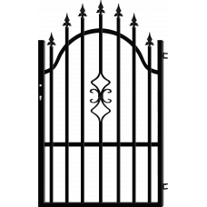 Дясна еднокрила оградна врата Venus 1.50х0.90m