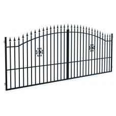 Двукрила оградна врата + панти Rodos 1.50x3.50m