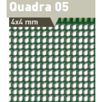 PVC мрежа Quadra 05 H=1.0 x L=5.0 m 