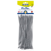 Кабелни връзки TENAX 200mm - 50 бр; сиви