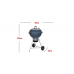 Барбекю на въглища Weber® Master-Touch OCEAN BLUE 57cm GBS C-5750
