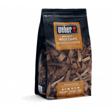 Чипс за опушване WEBER®, дъб и уиски - 0,7 kg