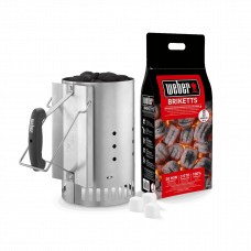 Комплект за бързо и лесно разпалване на въглища WEBER® (уред+брикети+кубчета)