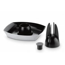 Съд за печене на пиле с незалепващо керамично покритие WEBER®