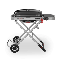 Преносимо барбекю на газ WEBER® Traveler Цвят черен